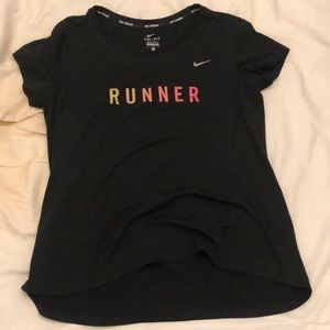 nike dri fit running shirt